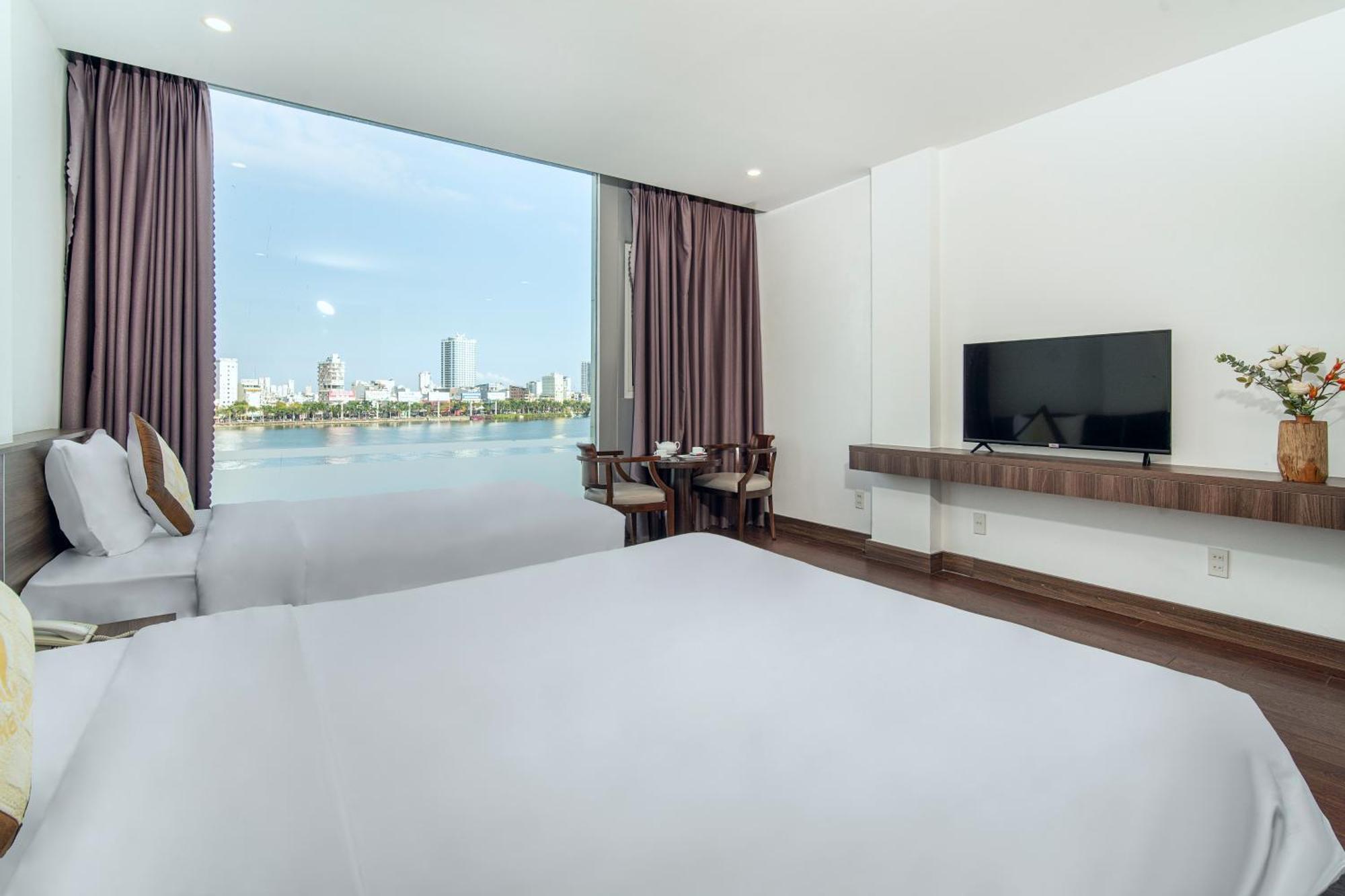 Hoang Linh Riverside Hotel Danang Da Nang Exterior foto