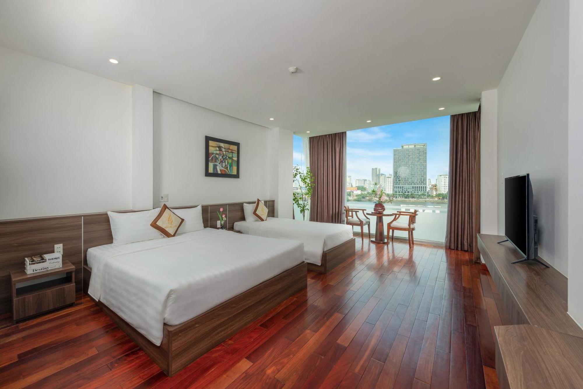Hoang Linh Riverside Hotel Danang Da Nang Exterior foto